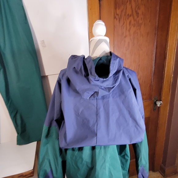 Mens Stearns Heavy Hooded 2-piece Rain Suit A few Spots Size Xl - Picture 10 of 16